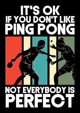 Table Tennis Player Gift