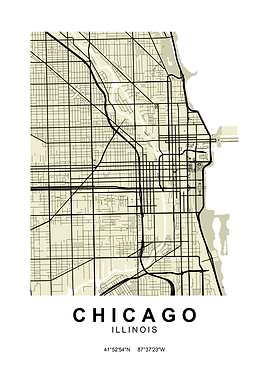 Chicago Classic Map