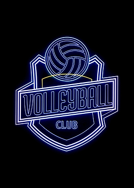 volleyball club neon