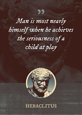 Man is most nearly himself