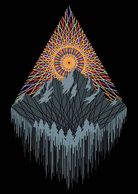 A Wild Sunset Geometry