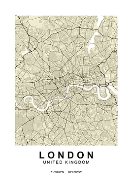 London Classic Street Map