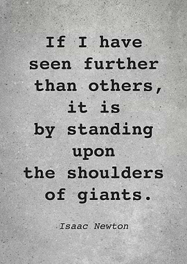 Isaac Newton Quote L004