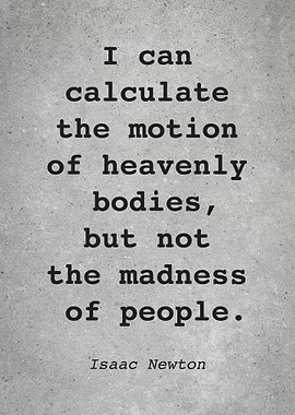 Isaac Newton Quote L009