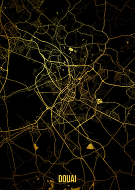 Douai gold map
