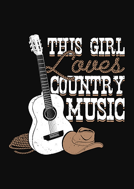 Country Music Girl Design
