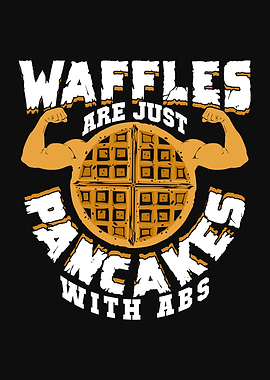 Waffles Baking Design