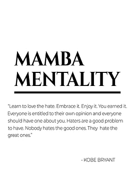 Mamba Mentality