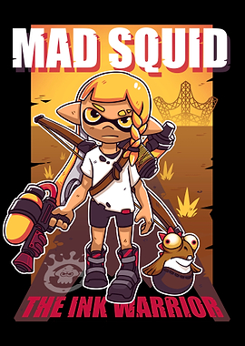 Mad Squid Ink Warrior