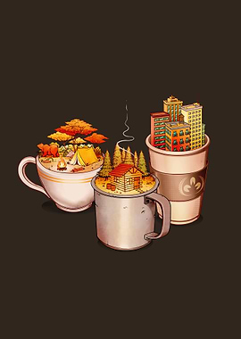 Camping Cabin Life Urban