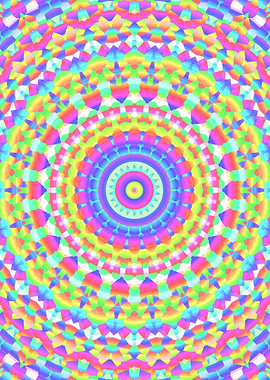 Vibrant Intricate Mandala