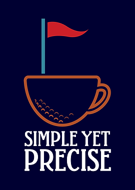 Coffee and Golf Simple
