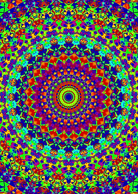 Groovy Hippie Mandala