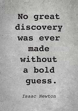 Isaac Newton Quote L011