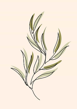 Plant with Leaves ArtWork1