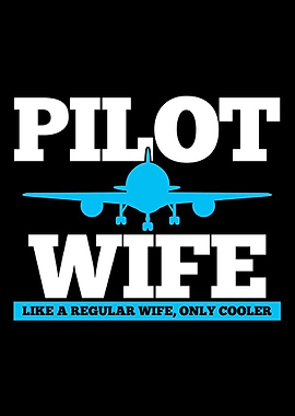 Pilot Wife Airplane Aviati