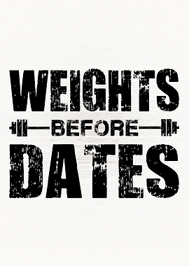 Weights Before Dates