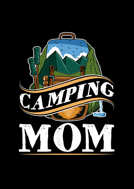 Camping Mom Mountain Hike