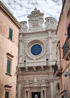 Lecce street Italy