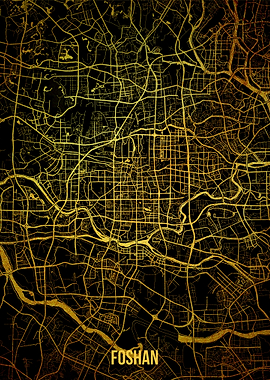 Foshan gold map