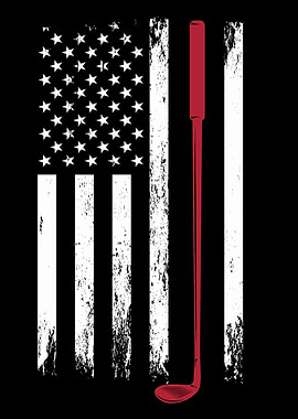 Golf USA Flag
