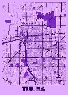 Tulsa Lavender Map