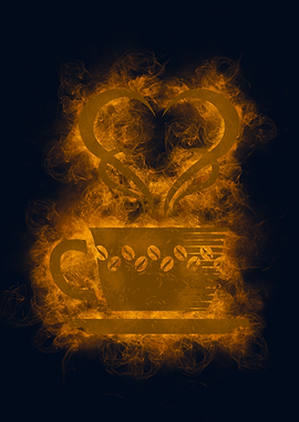 love coffee cafe smoky