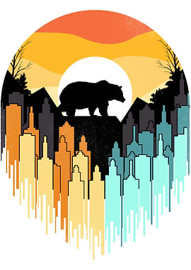 A Bear Sunset City