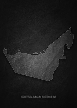 United Arab Emirates Map