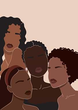African American Women Art