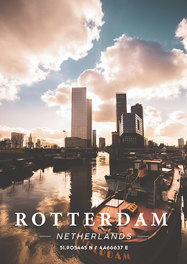 Rotterdam Coordinate Art