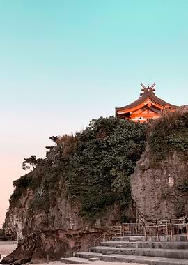 Shrine in Okinawa Japan