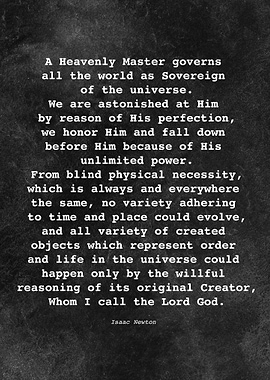 Isaac Newton Quote D014