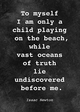 Isaac Newton Quote D019