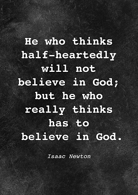 Isaac Newton Quote D016
