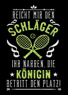 Netter Tennis Spruch