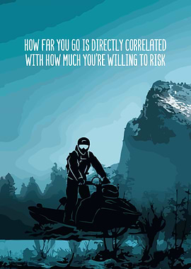 Snowmobile Wall Art Decor