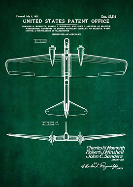 66 Boeing YB9 Bomber Pat