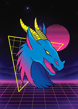VAPORWAVE DRAGON