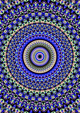 Intricate Colorful Mandala