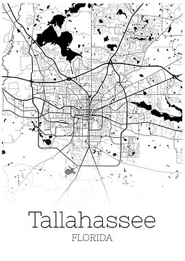 Tallahassee Florida map
