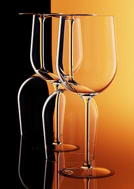 Wine glasses