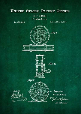 12 Fishing Reels Patent 1