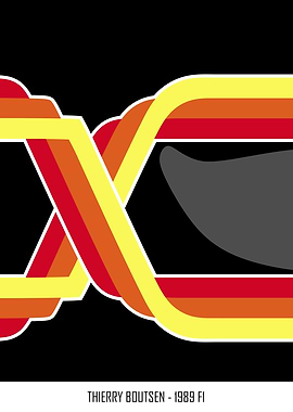 Thierry Boutsen 1989 F1