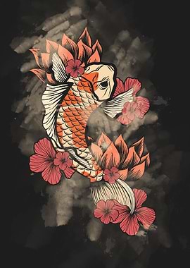 Koi Illustration
