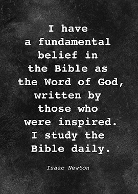 Isaac Newton Quote D024