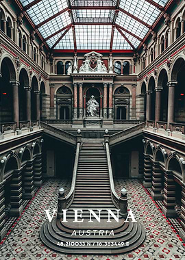 Vienna Coordinate Art