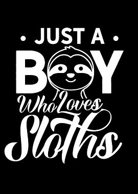 Boy who loves Sloths