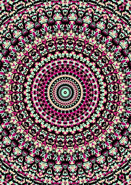 Colorful Boho Mandala