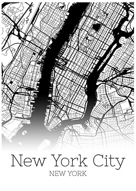 New York City Road Map